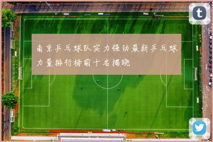 南京乒乓球队实力强劲最新乒乓球力量排行榜前十名揭晓
