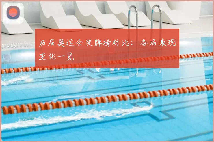 历届奥运会奖牌榜对比：各届表现变化一览